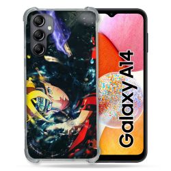 Coque Renforcée En Verre Trempé Pour Samsung Galaxy A14 4G / 5G Manga Boruto Eclair