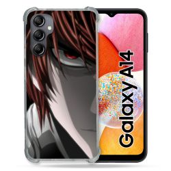 Coque Renforcée En Verre Trempé Pour Samsung Galaxy A14 4G / 5G Manga Death Note Kira