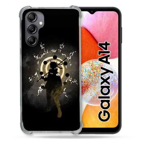 Coque Renforcée En Verre Trempé Pour Samsung Galaxy A14 4G / 5G Manga Naruto Sage