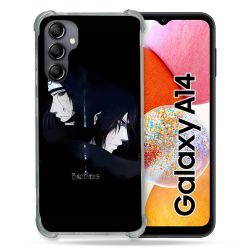 Coque Renforcée En Verre Trempé Pour Samsung Galaxy A14 4G / 5G Manga Naruto Sasuke Itachi