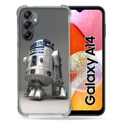 Coque Renforcée En Verre Trempé Pour Samsung Galaxy A14 4G / 5G Star Wars - R2D2