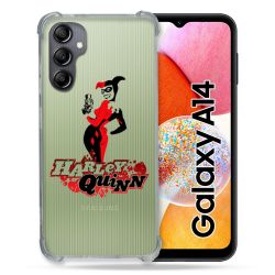 Coque Renforcée En Verre Trempé Transparente Pour Samsung Galaxy A14 4G / 5G Harley Quinn