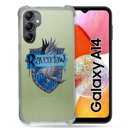 Coque Renforcée En Verre Trempé Transparente Pour Samsung Galaxy A14 4G / 5G Harry Potter Ravenclaw