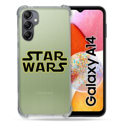 Coque Renforcée En Verre Trempé Transparente Pour Samsung Galaxy A14 4G / 5G Star Wars