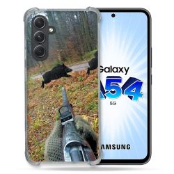 Coque Renforcée En Verre Trempé Pour Samsung Galaxy A54 5G Chasse Vision Tir