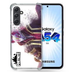 Coque Renforcée En Verre Trempé Pour Samsung Galaxy A54 5G Fortnite Blanc