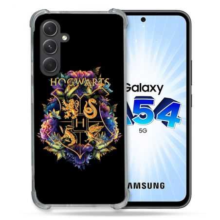 Coque Renforcée En Verre Trempé Pour Samsung Galaxy A54 5G Harry Potter Hogwarts