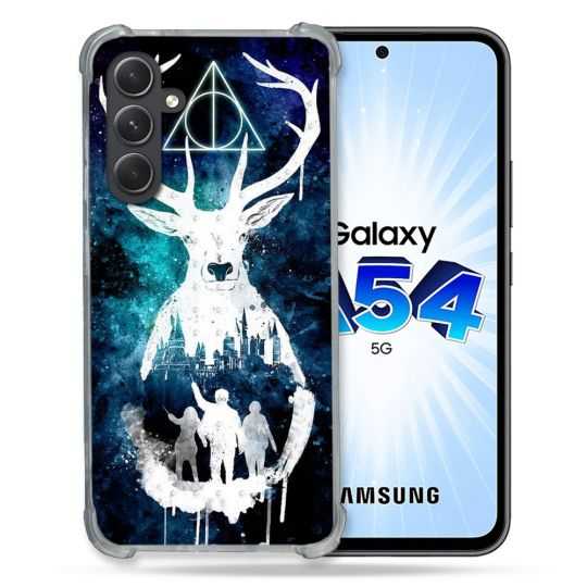 Coque Renforcée En Verre Trempé Pour Samsung Galaxy A54 5G Harry Potter Patronome