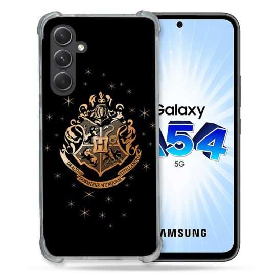 Coque Renforcée En Verre Trempé Pour Samsung Galaxy A54 5G Harry Potter Poudlard