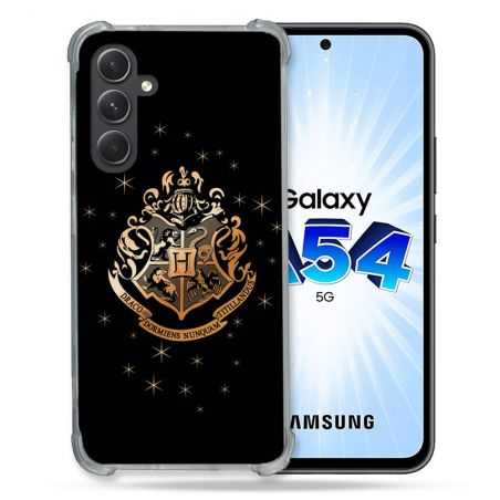 Coque Renforcée En Verre Trempé Pour Samsung Galaxy A54 5G Harry Potter Poudlard