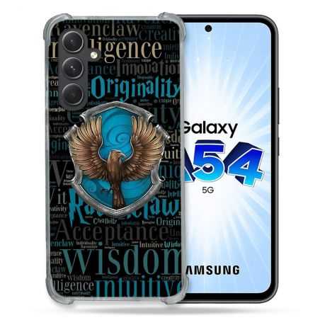 Coque Renforcée En Verre Trempé Pour Samsung Galaxy A54 5G Harry Potter Serdaigle
