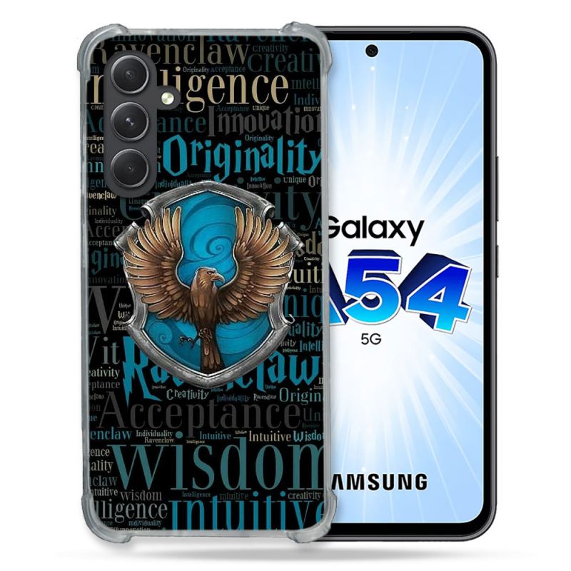 Coque Renforcée En Verre Trempé Pour Samsung Galaxy A54 5G Harry Potter Serdaigle