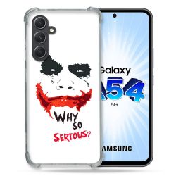 Coque Renforcée En Verre Trempé Pour Samsung Galaxy A54 5G Joker Blanc