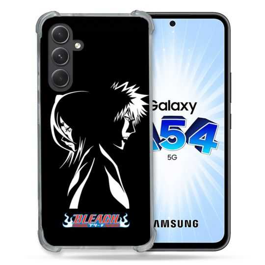 Coque Renforcée En Verre Trempé Pour Samsung Galaxy A54 5G Manga Bleach Duo