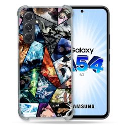 Coque Renforcée En Verre Trempé Pour Samsung Galaxy A54 5G Manga Bleach Pele Mele