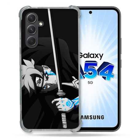 Coque Renforcée En Verre Trempé Pour Samsung Galaxy A54 5G Manga Boruto Epée