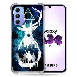 Coque Renforcée En Verre Trempé Pour Samsung Galaxy A34 5G Harry Potter Patronome