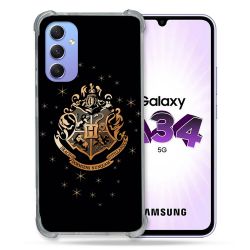 Coque Renforcée En Verre Trempé Pour Samsung Galaxy A34 5G Harry Potter Poudlard