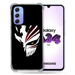 Coque Renforcée En Verre Trempé Pour Samsung Galaxy A34 5G Manga Bleach Masque