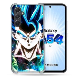 Coque Renforcée En Verre Trempé Pour Samsung Galaxy A54 5G Manga Dragon Ball Gogeta Visage
