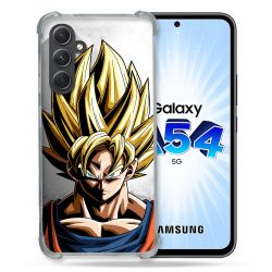 Coque Renforcée En Verre Trempé Pour Samsung Galaxy A54 5G Manga Dragon Ball Sangoku Portrait