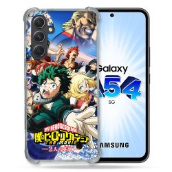 Coque Renforcée En Verre Trempé Pour Samsung Galaxy A54 5G Manga My Hero Academia Affiche