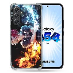 Coque Renforcée En Verre Trempé Pour Samsung Galaxy A54 5G Manga My Hero Academia Shoto