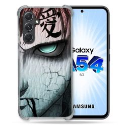 Coque Renforcée En Verre Trempé Pour Samsung Galaxy A54 5G Manga Naruto Gaara