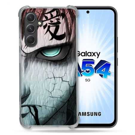 Coque Renforcée En Verre Trempé Pour Samsung Galaxy A54 5G Manga Naruto Gaara