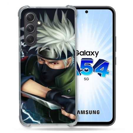 Coque Renforcée En Verre Trempé Pour Samsung Galaxy A54 5G Manga Naruto Kakashi