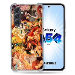 Coque Renforcée En Verre Trempé Pour Samsung Galaxy A54 5G Manga One Piece Nakama