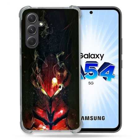 Coque Renforcée En Verre Trempé Pour Samsung Galaxy A54 5G Manga Solo Leveling Igris