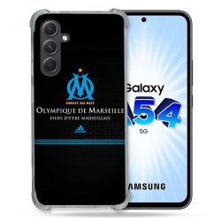 Coque Renforcée En Verre Trempé Pour Samsung Galaxy A54 5G Olympique Marseille OM Fier etre Marseillais