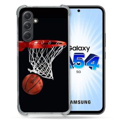 Coque Renforcée En Verre Trempé Pour Samsung Galaxy A54 5G Sport Basket Panier