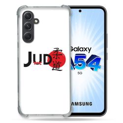 Coque Renforcée En Verre Trempé Pour Samsung Galaxy A54 5G Sport Judo Logo