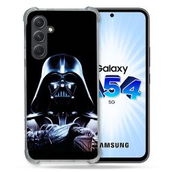 Coque Renforcée En Verre Trempé Pour Samsung Galaxy A54 5G Star Wars - Dark Vador Noir