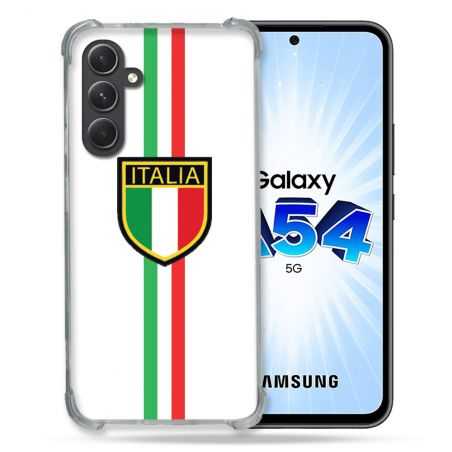 Coque Renforcée En Verre Trempé Pour Samsung Galaxy A54 5G Voyage Italie 3 Blanc