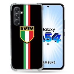 Coque Renforcée En Verre Trempé Pour Samsung Galaxy A54 5G Voyage Italie 3 Noir