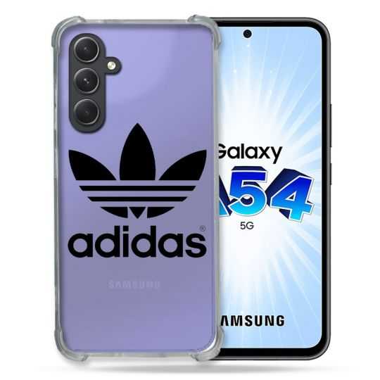 Coque Renforcée En Verre Trempé Transparente Pour Samsung Galaxy A54 5G Adidas