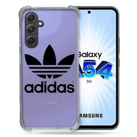 Coque Renforcée En Verre Trempé Transparente Pour Samsung Galaxy A54 5G Adidas