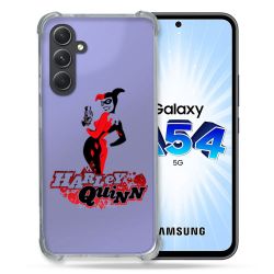 Coque Renforcée En Verre Trempé Transparente Pour Samsung Galaxy A54 5G Harley Quinn