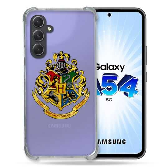 Coque Renforcée En Verre Trempé Transparente Pour Samsung Galaxy A54 5G Harry Potter Poudlard