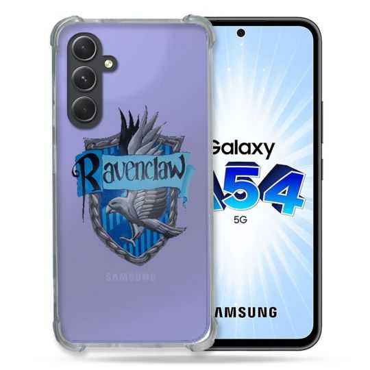 Coque Renforcée En Verre Trempé Transparente Pour Samsung Galaxy A54 5G Harry Potter Ravenclaw