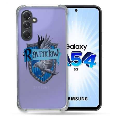 Coque Renforcée En Verre Trempé Transparente Pour Samsung Galaxy A54 5G Harry Potter Ravenclaw