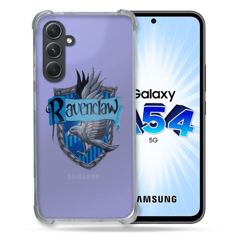 Coque Renforcée En Verre Trempé Transparente Pour Samsung Galaxy A54 5G Harry Potter Ravenclaw