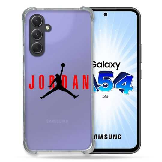 Coque Renforcée En Verre Trempé Transparente Pour Samsung Galaxy A54 5G Jordan