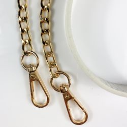 Coque Renforcée En Verre Trempé Transparente Pour Samsung Galaxy A54 5G Lanière / Cordon Chaine et Cuir Blanc