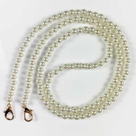 Coque Renforcée En Verre Trempé Transparente Pour Samsung Galaxy A54 5G Lanière / Cordon Perle