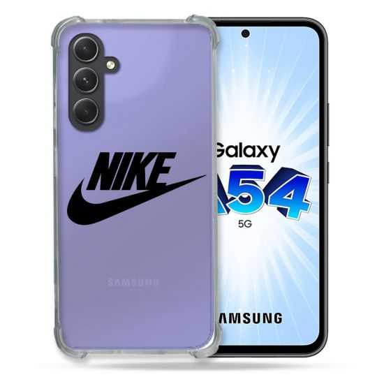 Coque Renforcée En Verre Trempé Transparente Pour Samsung Galaxy A54 5G Nike