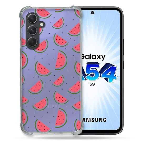 Coque Renforcée En Verre Trempé Transparente Pour Samsung Galaxy A54 5G Pasteque